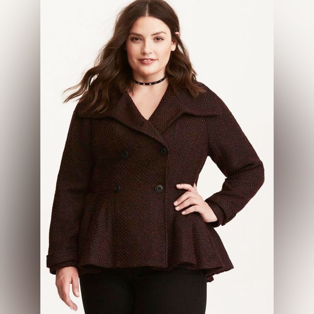 Torrid - Wool Fit And Flare Coat - 2